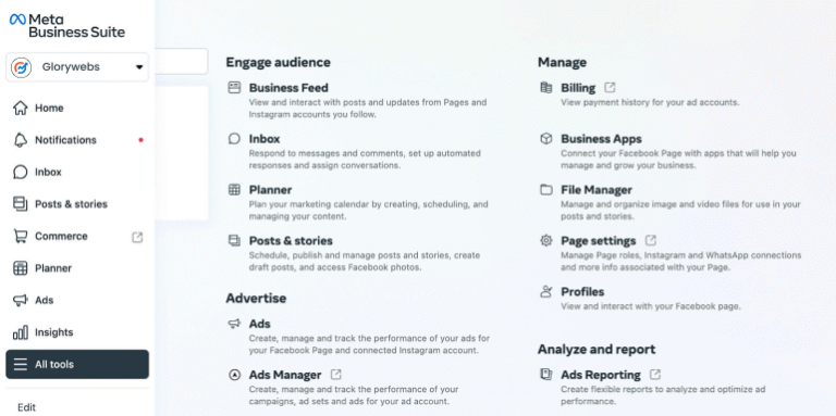 Meta Business Suit -KodeGurus